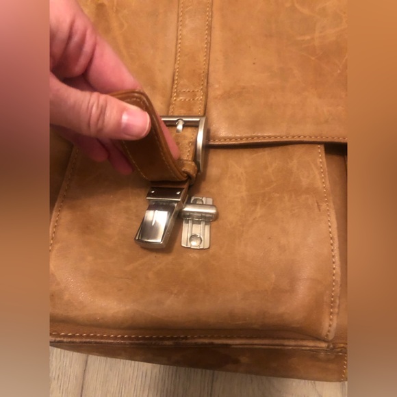 Wilson’s Leather brown Laptop Messenger Bag and Briefcase Unisex - Picture 3 of 16